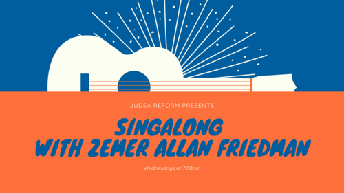 Banner Image for VIRTUAL: Singalong with Zemer Allan Friedman
